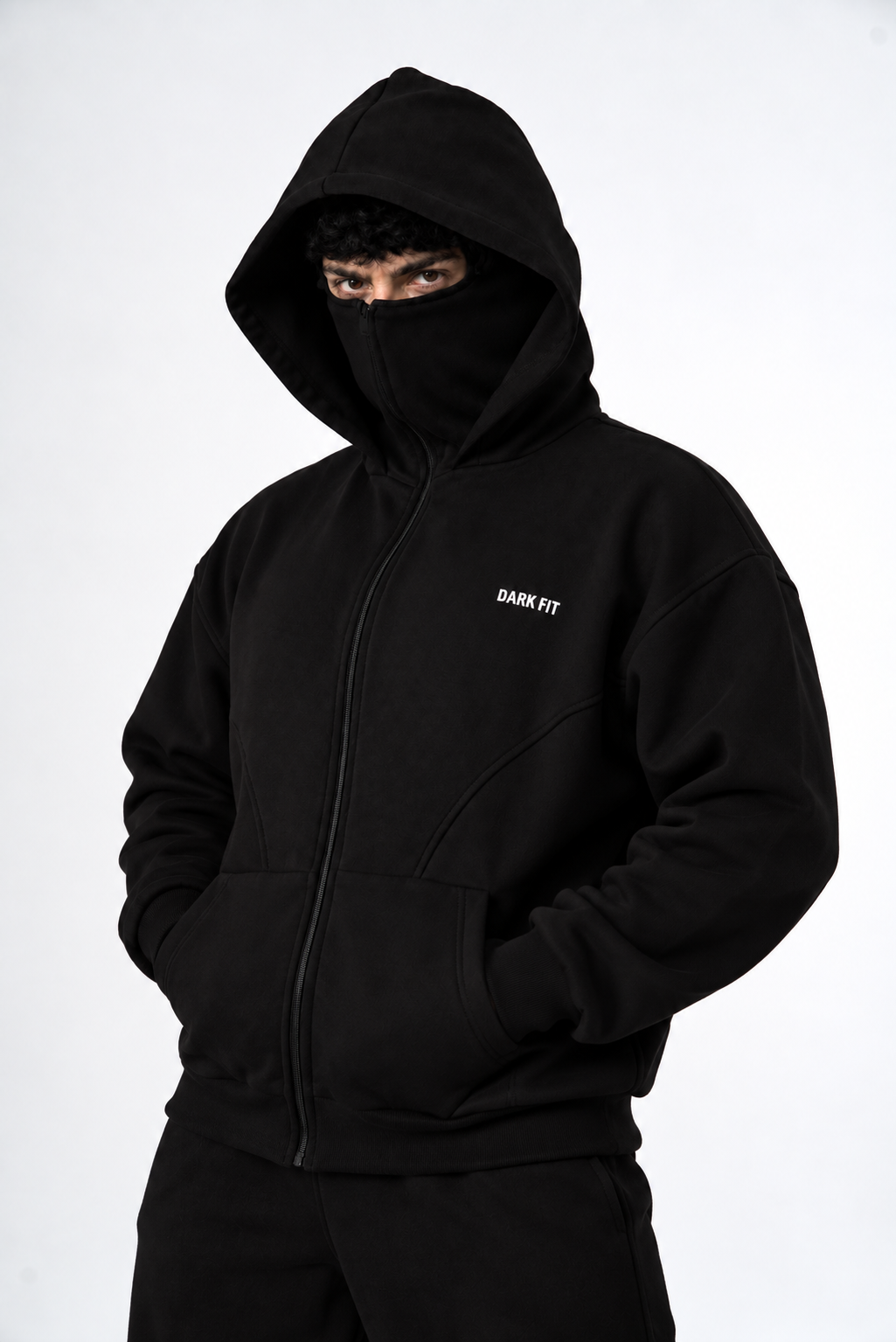 Ghost SOCIAL BALACLAVA ZIP-UP HOODIE