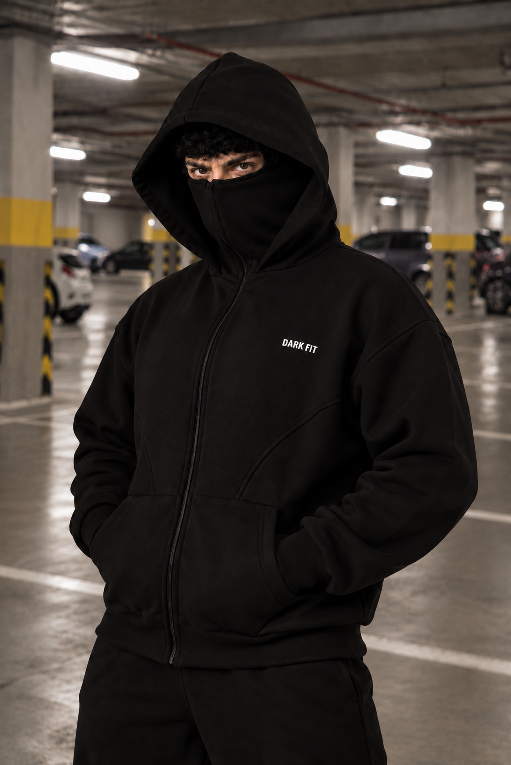 Ghost SOCIAL BALACLAVA ZIP-UP HOODIE